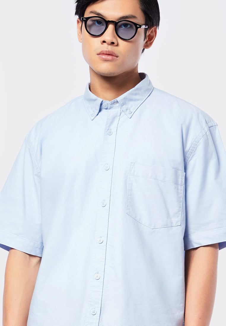 Relaxed Fit Short Sleeve Shirt