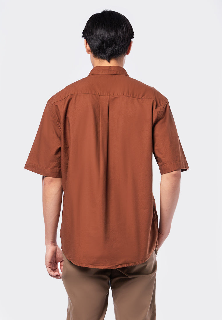 Relaxed Fit Short Sleeve Shirt