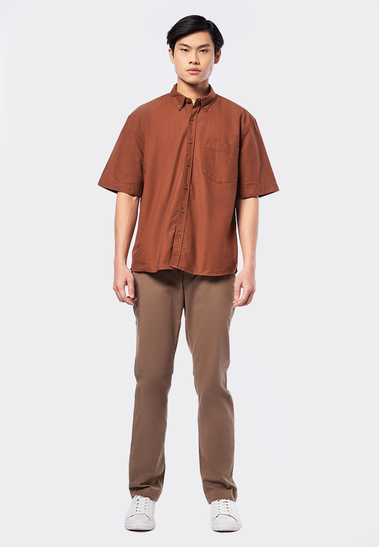 Relaxed Fit Short Sleeve Shirt