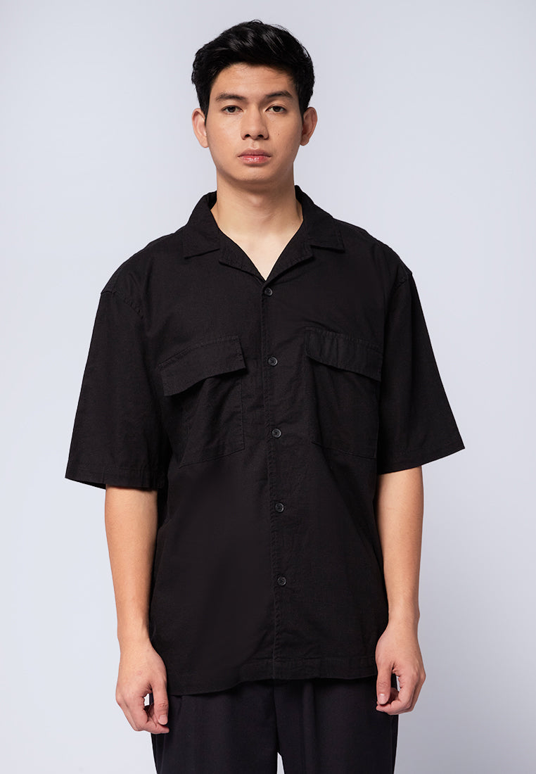 Double Pocket Short Sleeve Resort Shirt