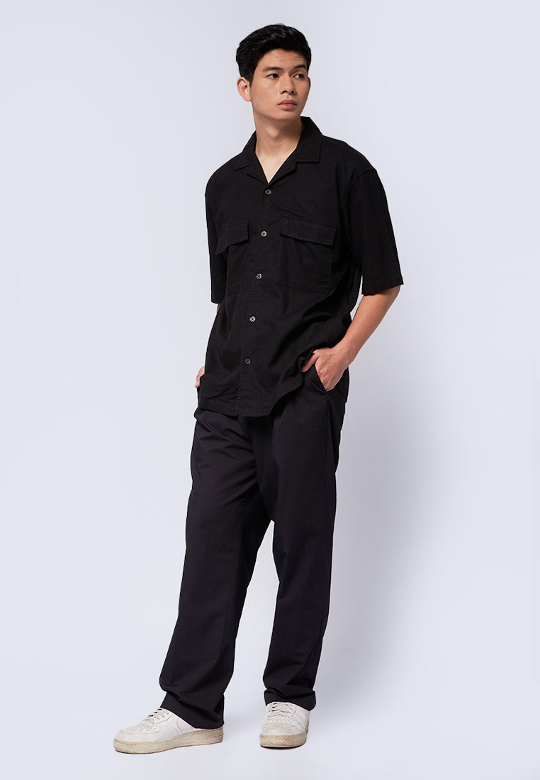 Double Pocket Short Sleeve Resort Shirt