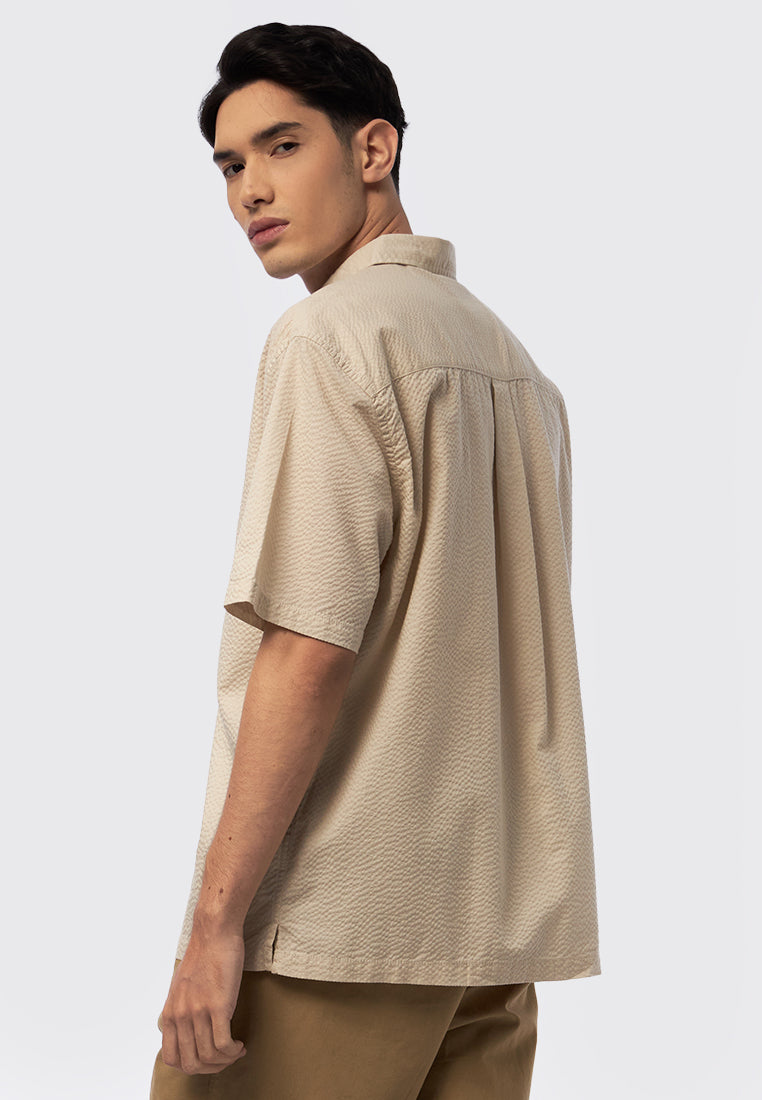 Relaxed Fit Short Sleeve Shirt