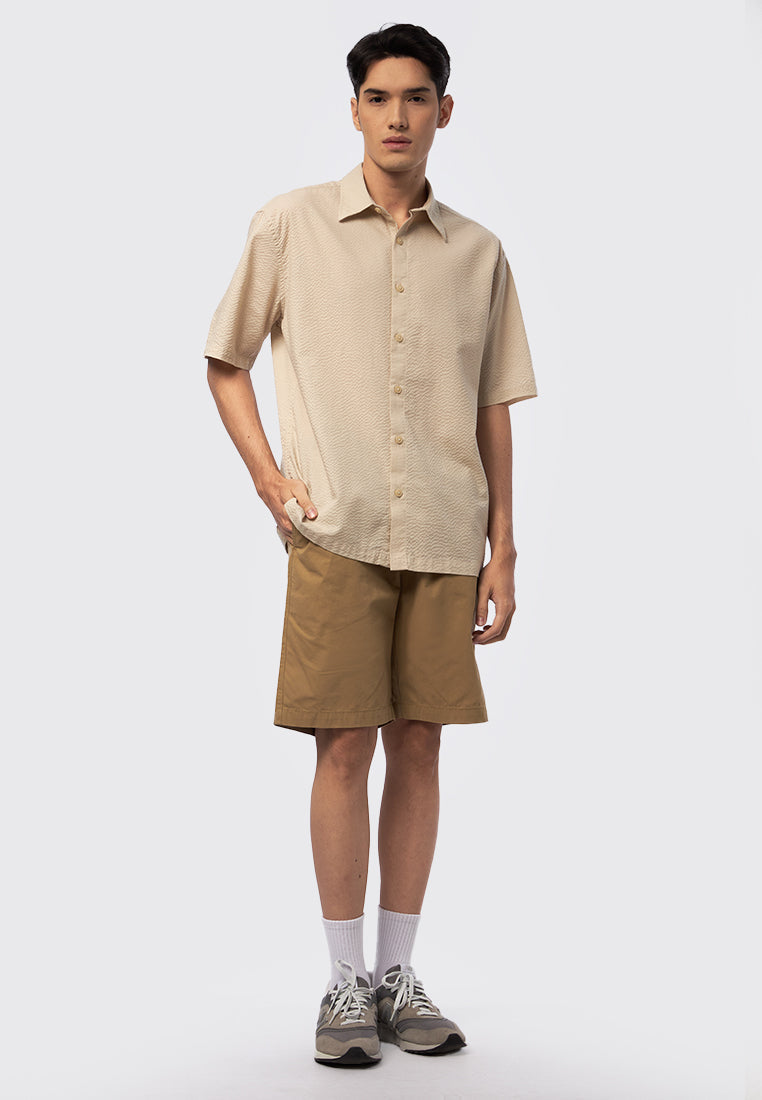 Relaxed Fit Short Sleeve Shirt