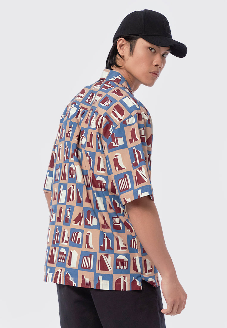 Relaxed Fit Printed Resort Shirt