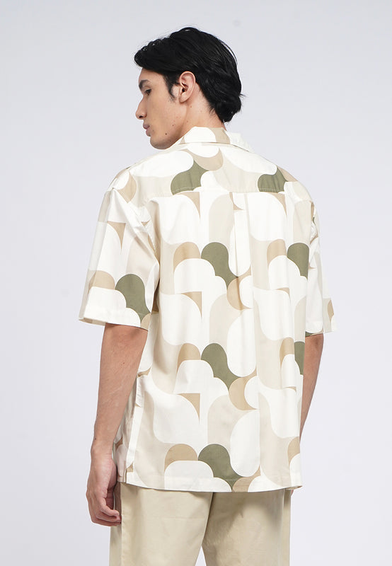 Printed Short Sleeve Resort Shirt