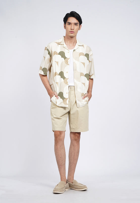 Printed Short Sleeve Resort Shirt