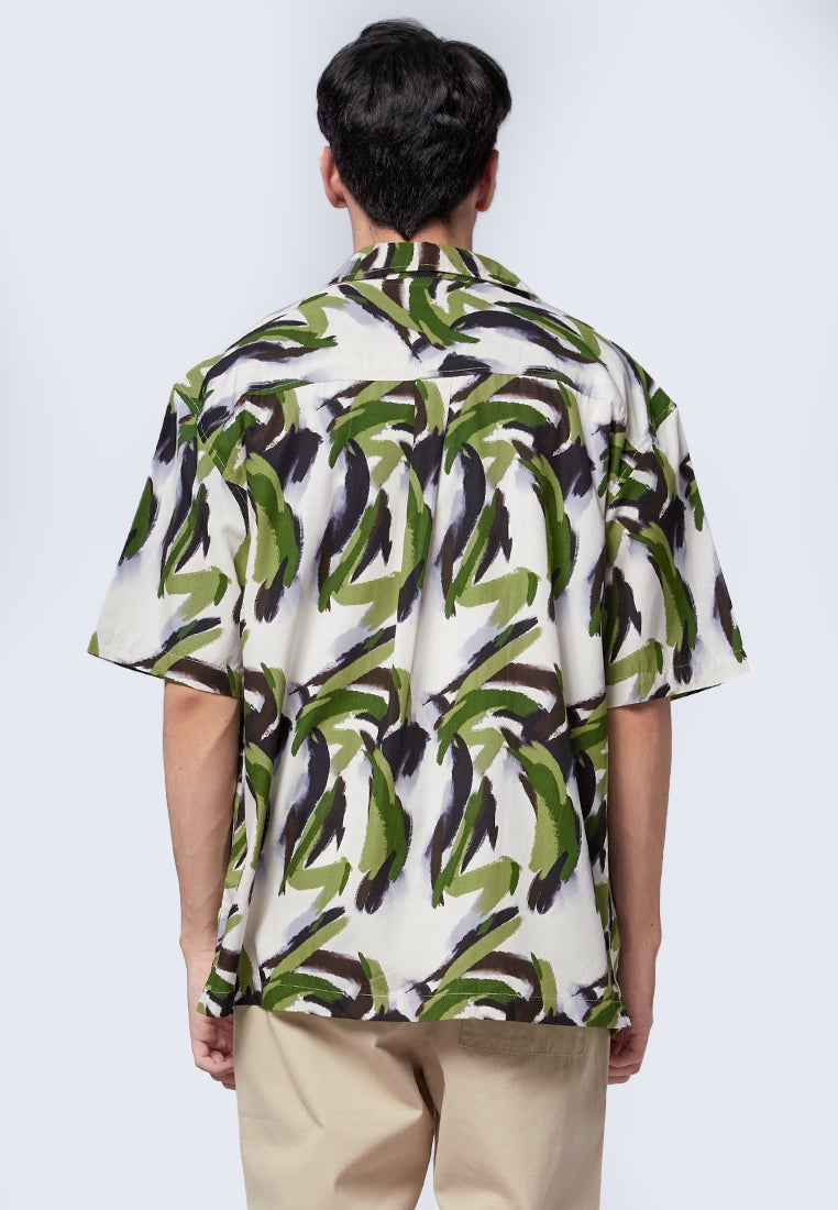 Printed Relaxed Fit Resort Shirt