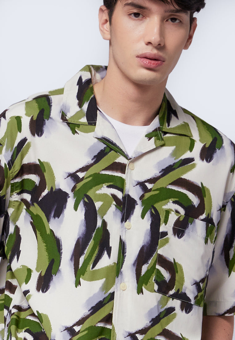 Printed Relaxed Fit Resort Shirt