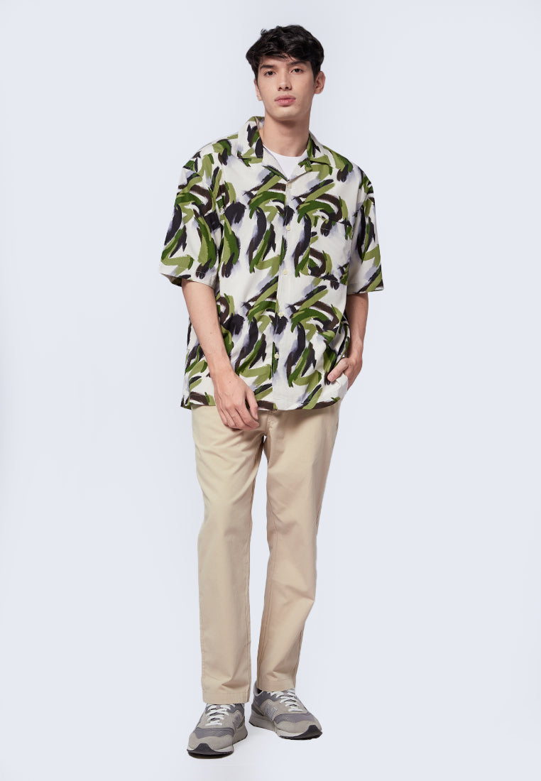 Printed Relaxed Fit Resort Shirt