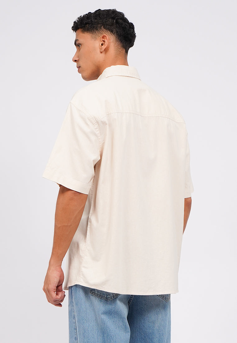 Relaxed Fit Short Sleeve Shirt
