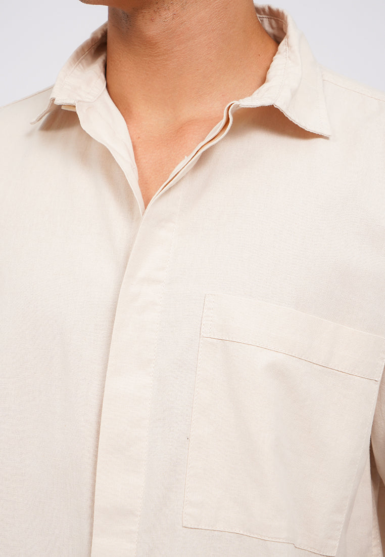Relaxed Fit Short Sleeve Shirt