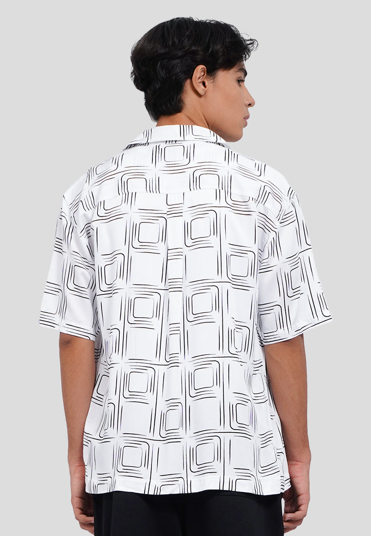 Relaxed Fit Printed Resort Shirt