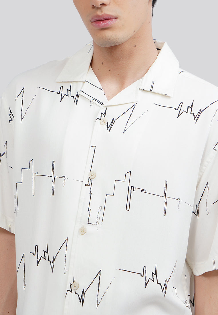 Short Sleeve Printed Resort Shirt