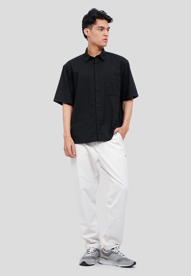Relaxed Fit Short Sleeve Shirt