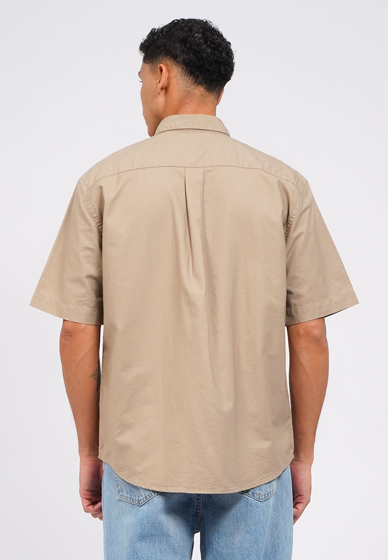 Short Sleeve Relaxed Oxford Shirt