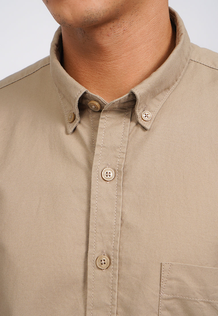 Short Sleeve Relaxed Oxford Shirt