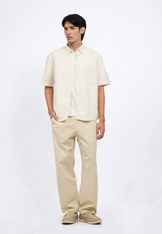 Short Sleeve Relaxed Oxford Shirt