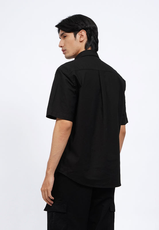 Short Sleeve Relaxed Oxford Shirt