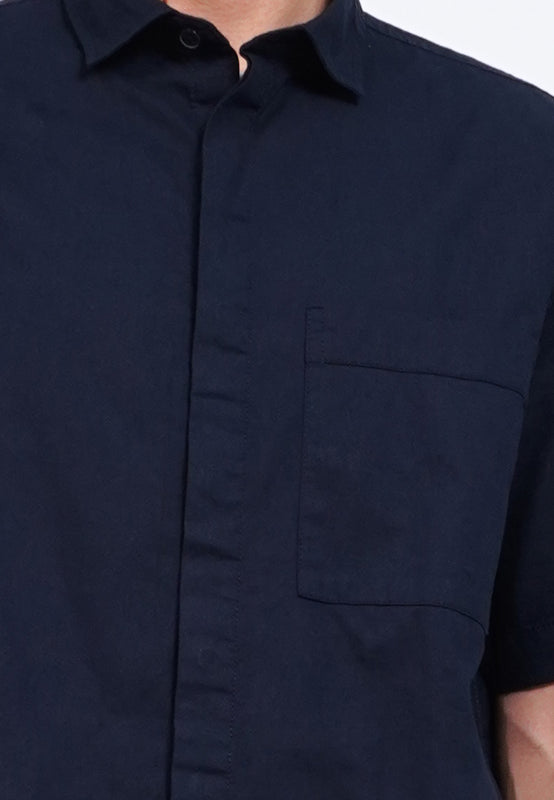 Relaxed Fit Short Sleeve Shirt