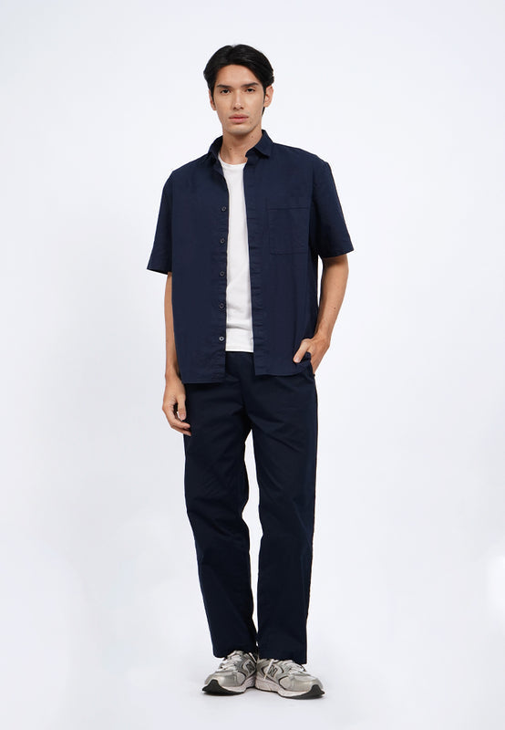Relaxed Fit Short Sleeve Shirt