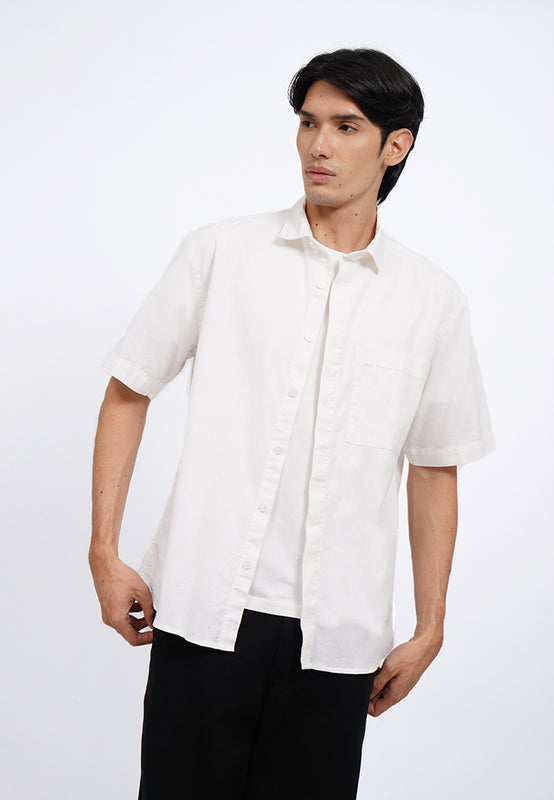 Relaxed Fit Short Sleeve Shirt