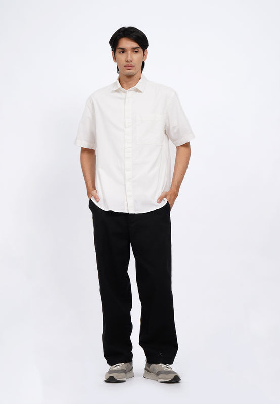 Relaxed Fit Short Sleeve Shirt