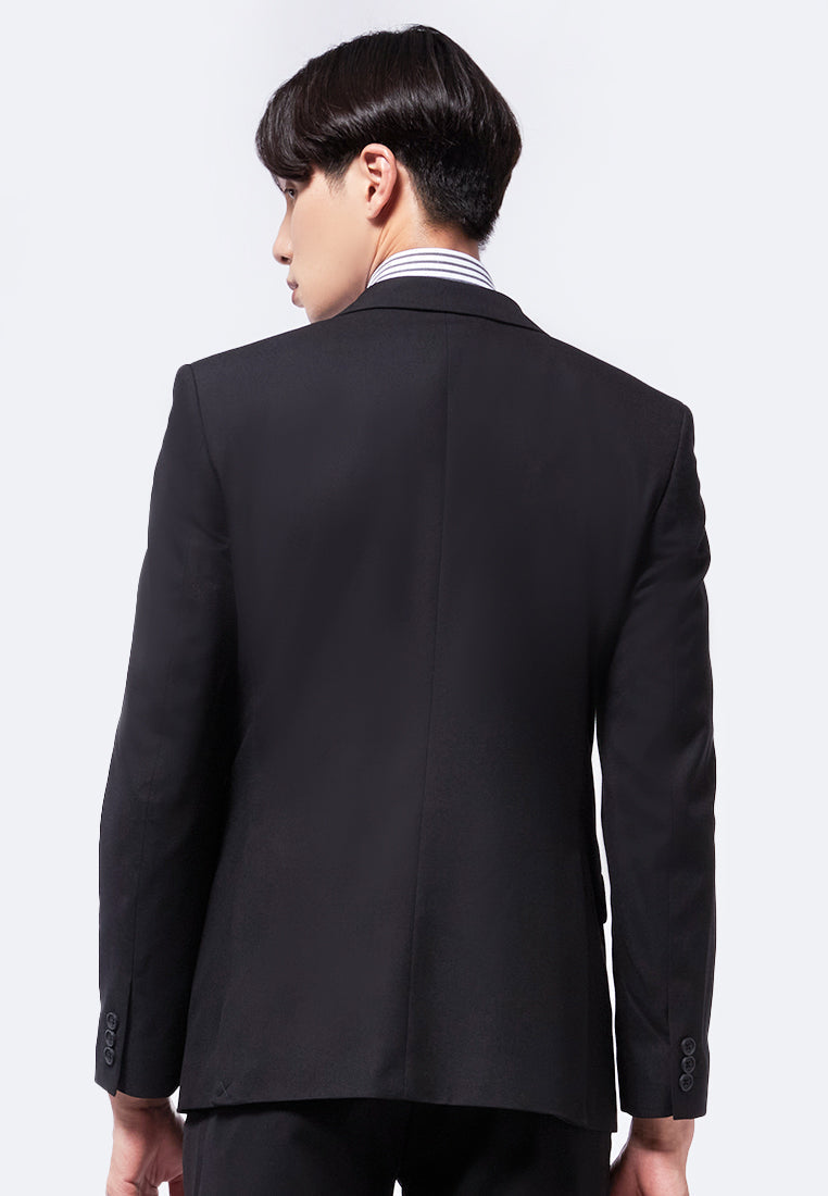 Blazer with Pocket Square Details