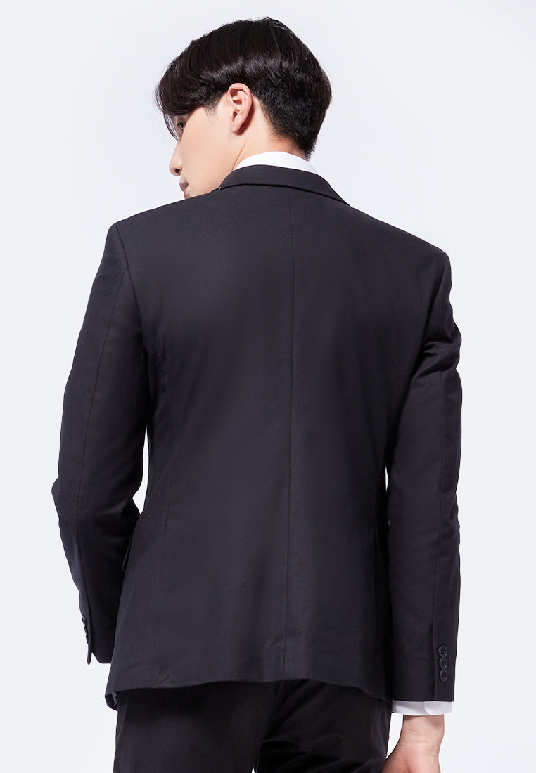 Blazer with Pocket Square Details
