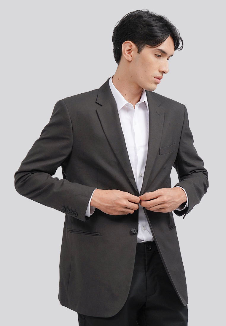 Regular Fit Long Sleeve Blazer