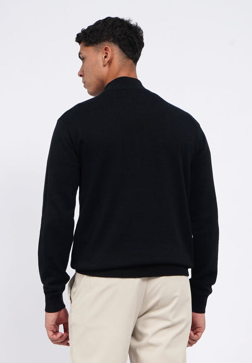 1/4 Zip Long Sleeve Sweater