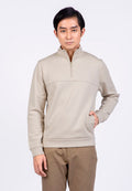 High Neck Long Sleeve Sweatshirt