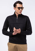 1/4 Zip Long Sleeve Sweatshirt