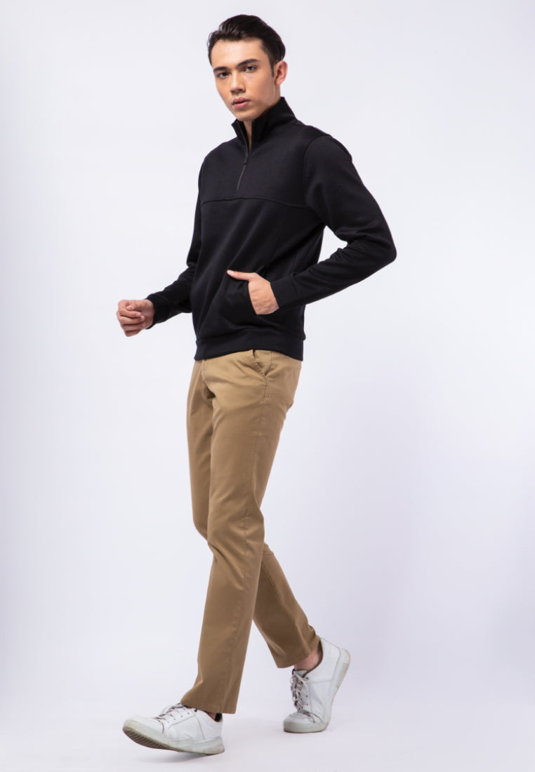 1/4 Zip Long Sleeve Sweatshirt