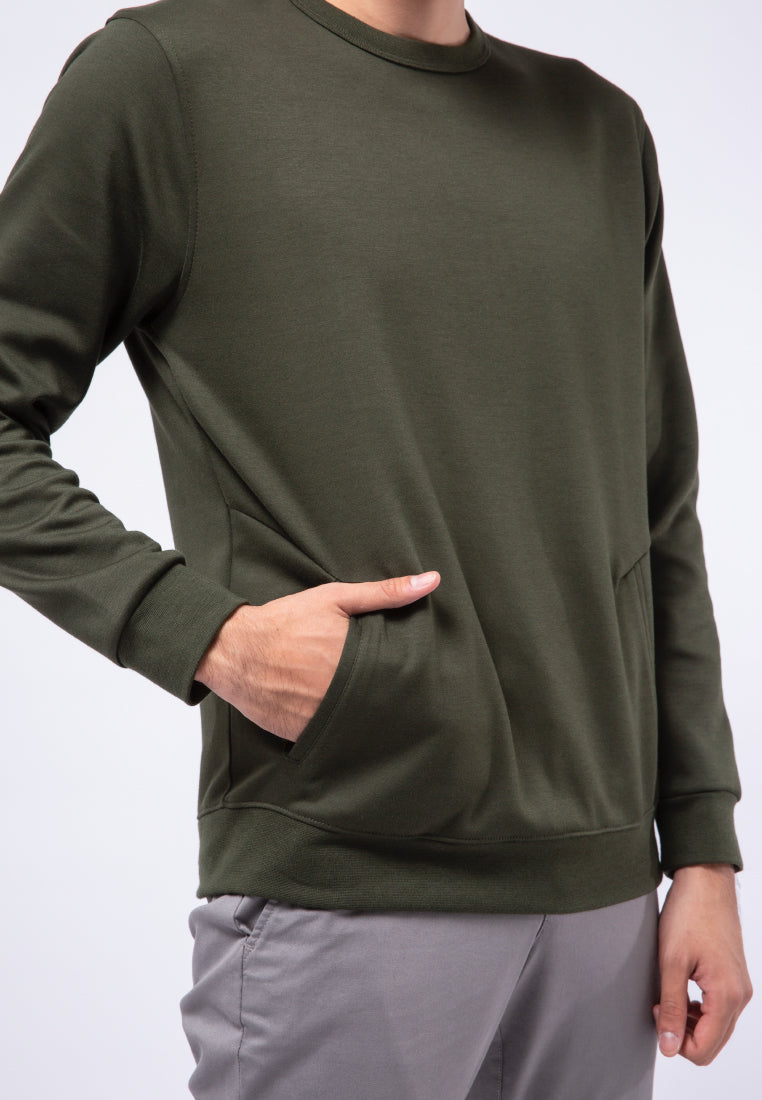 Round Neck Sweatshirt