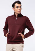 1/4 Zip Long Sleeve Sweatshirt