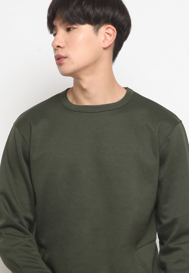 Basic Long Sleeve Sweatshirt