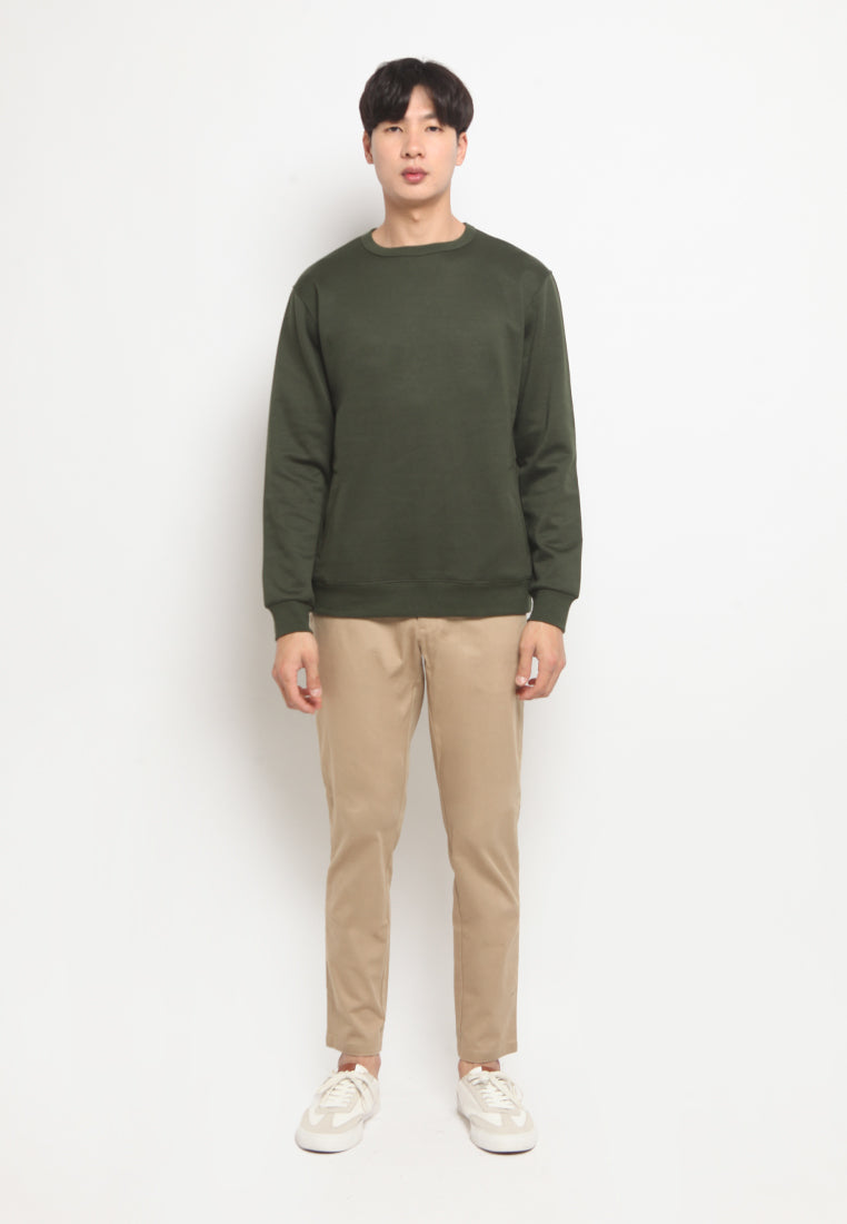 Basic Long Sleeve Sweatshirt