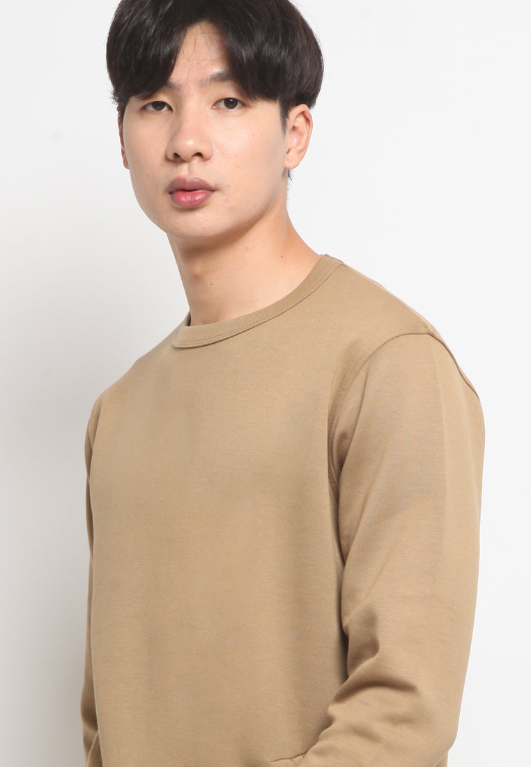 Basic Long Sleeve Sweatshirt