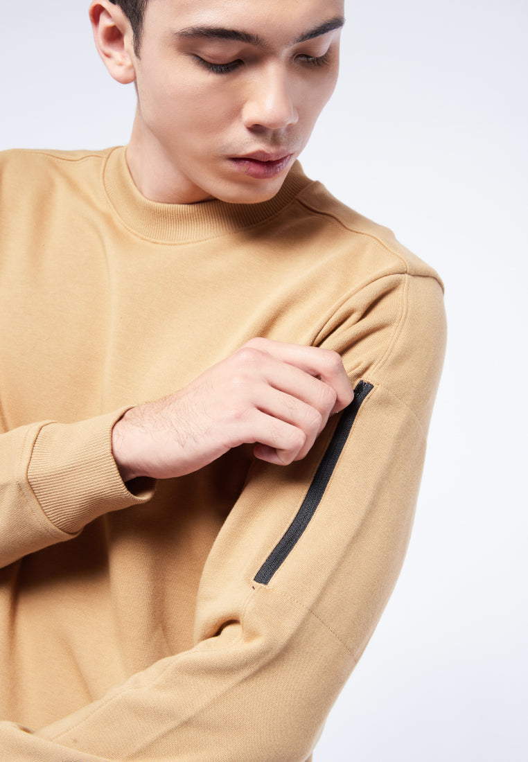 Sweatshirt with Zip Details