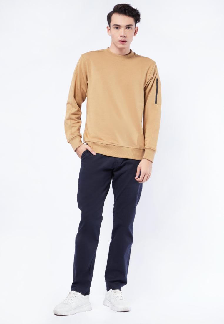 Sweatshirt with Zip Details