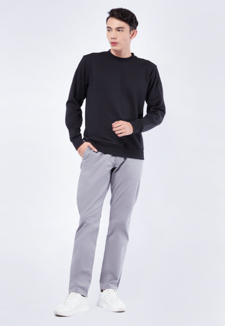 Sweatshirt with Zip Details