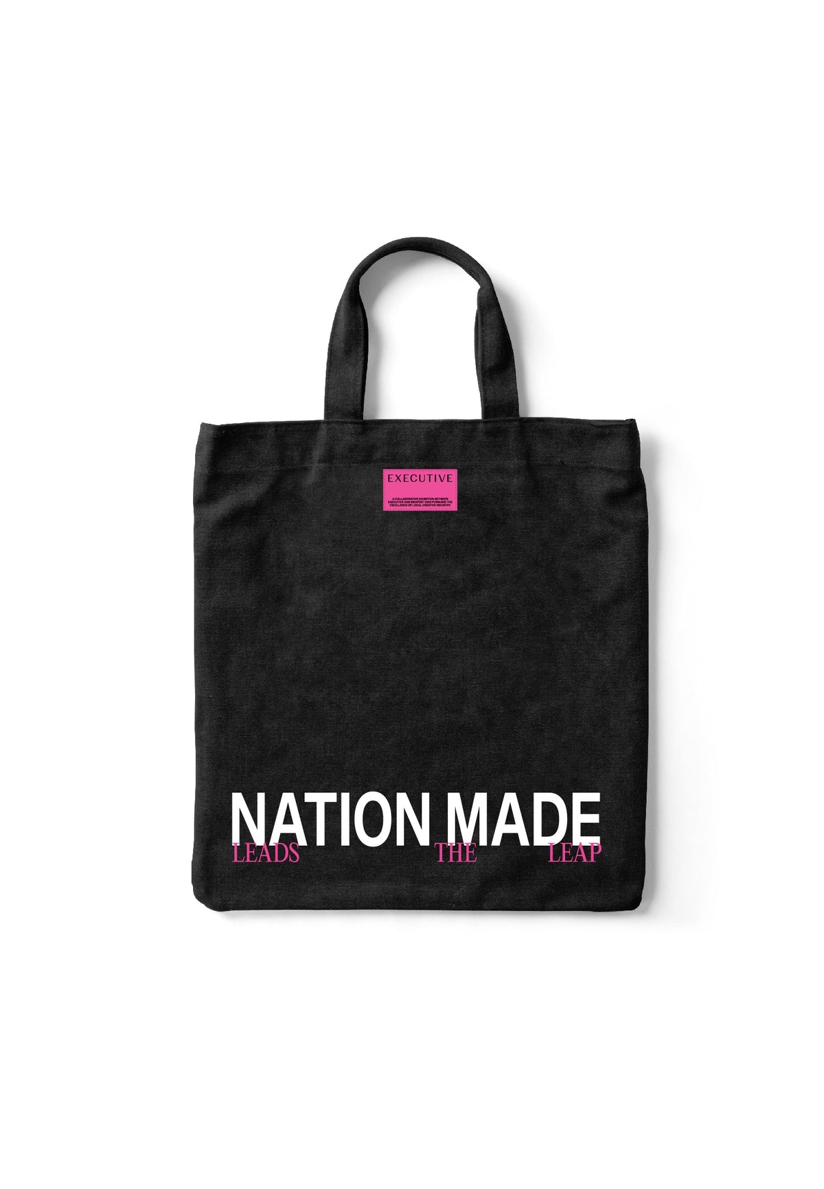 Executive x Ideafest Black Tote Bag