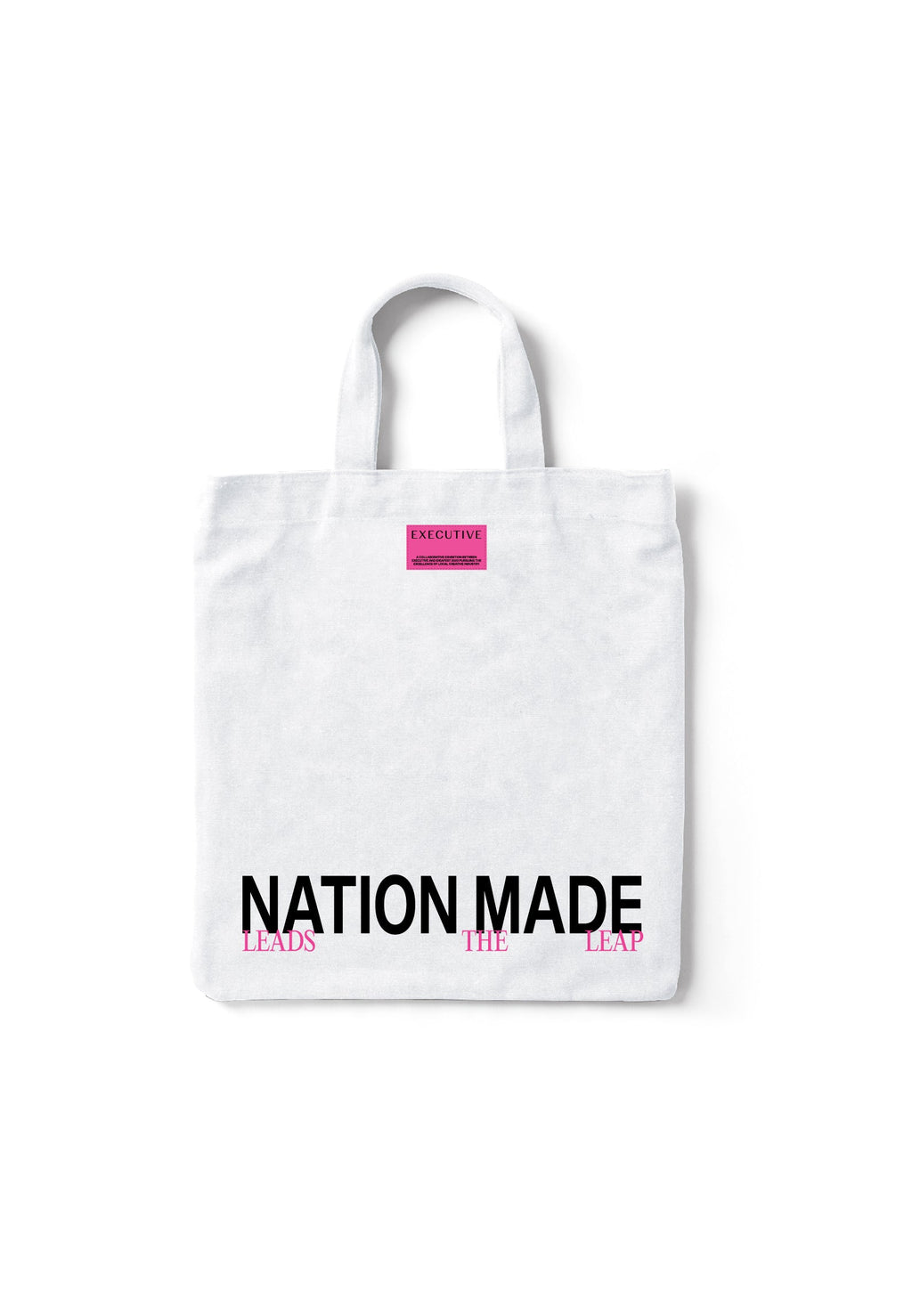 Executive x Ideafest White Tote Bag