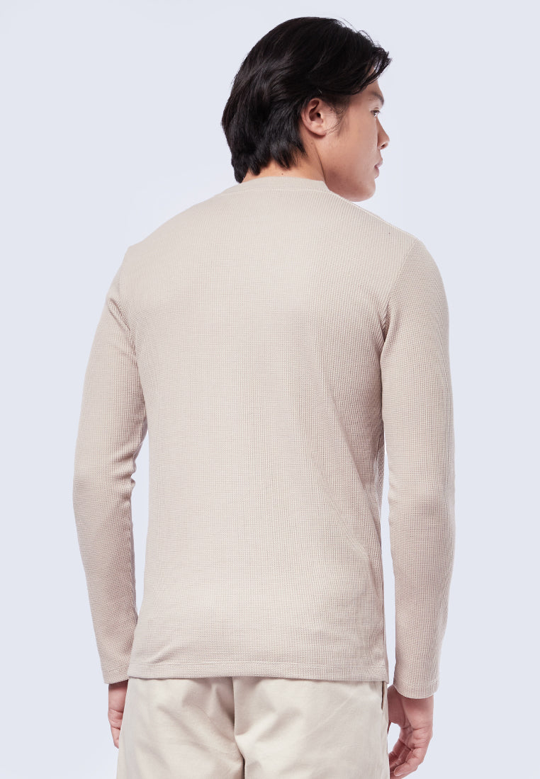 Long Sleeve Waffle T-Shirt