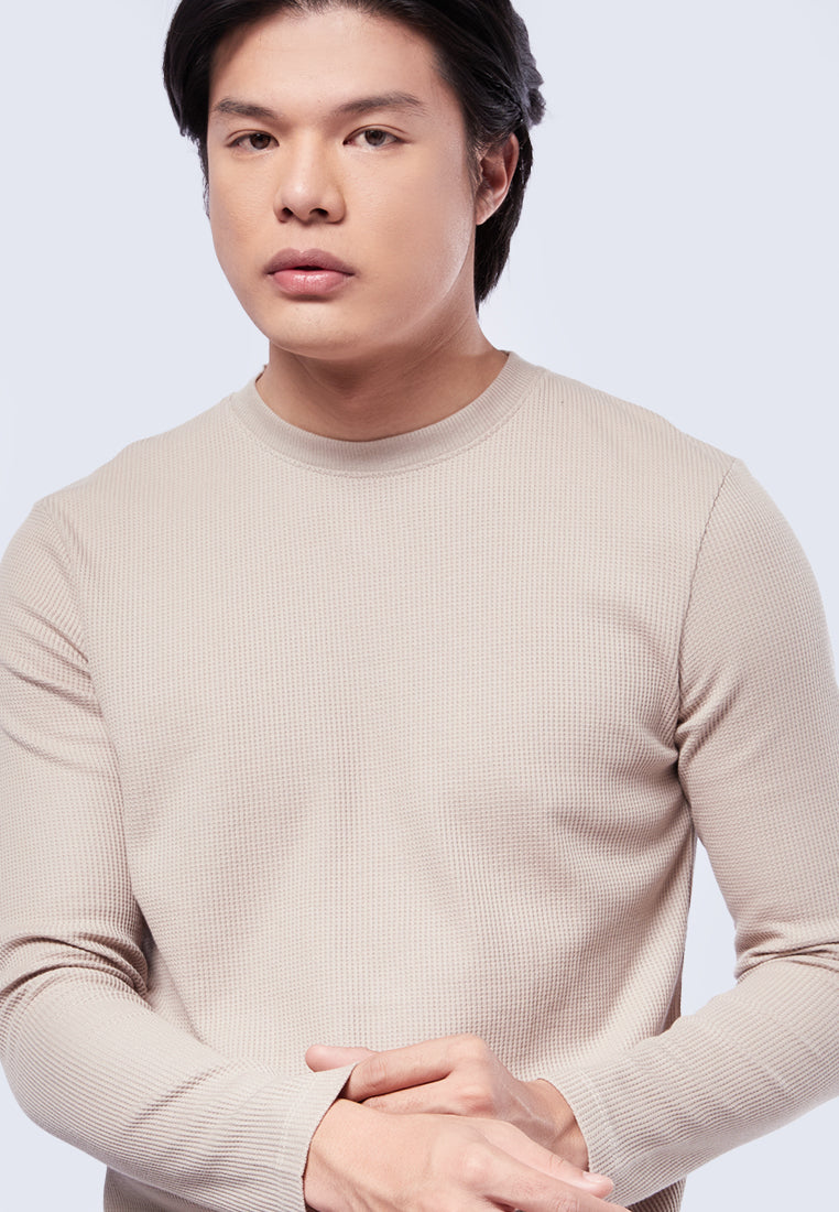 Long Sleeve Waffle T-Shirt