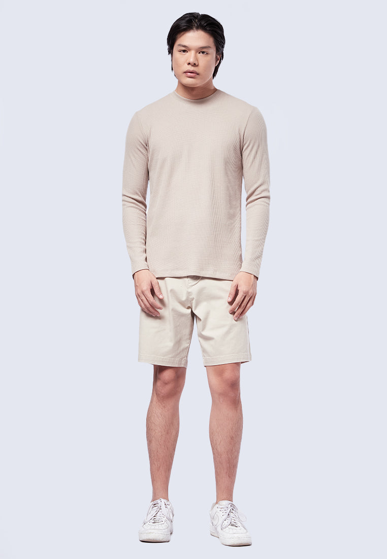 Long Sleeve Waffle T-Shirt