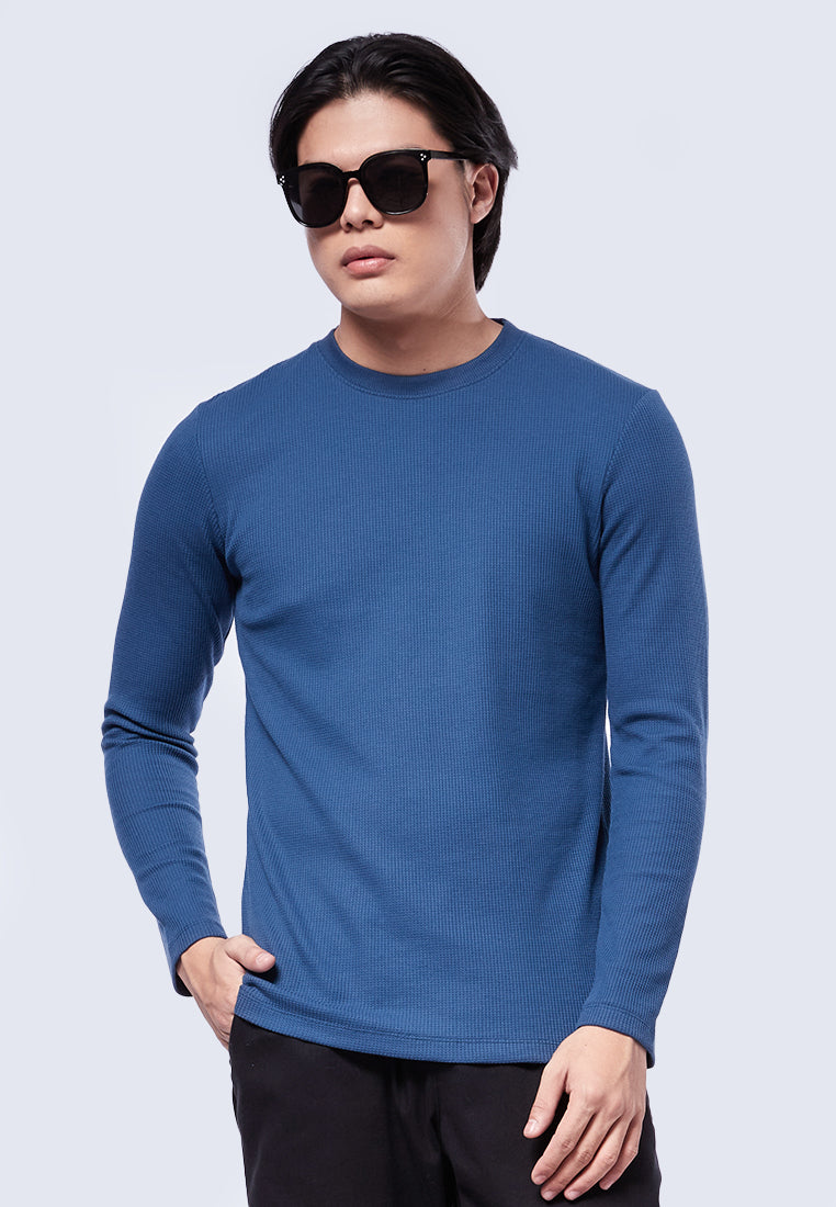 Long Sleeve Waffle T-Shirt