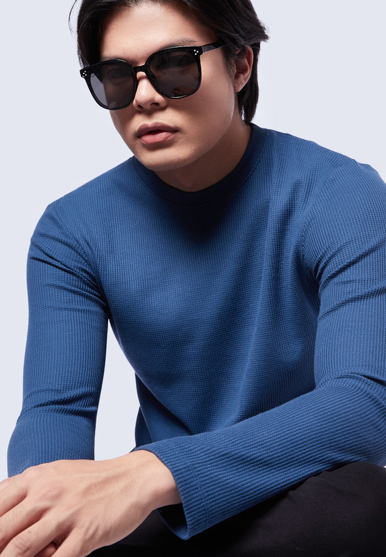 Long Sleeve Waffle T-Shirt