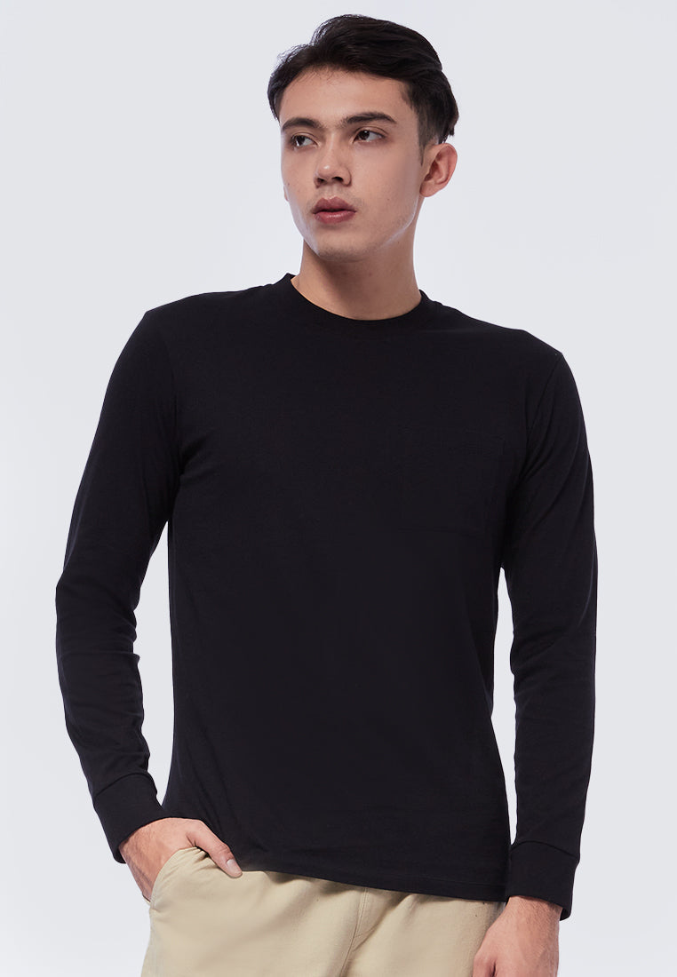 Long Sleeve T-Shirt with Pocket