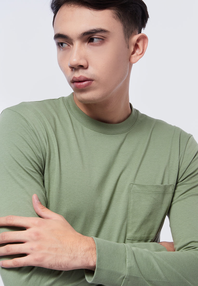 Long Sleeve T-Shirt with Pocket